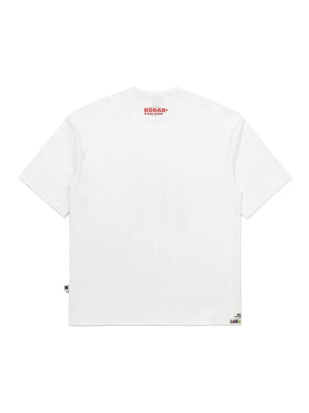 2026 Summer KODAK Big Logo T-shirt 100% cotton Men's and Women's Y2K Streetwear Short Sleeve fan gifts Y2K Tops