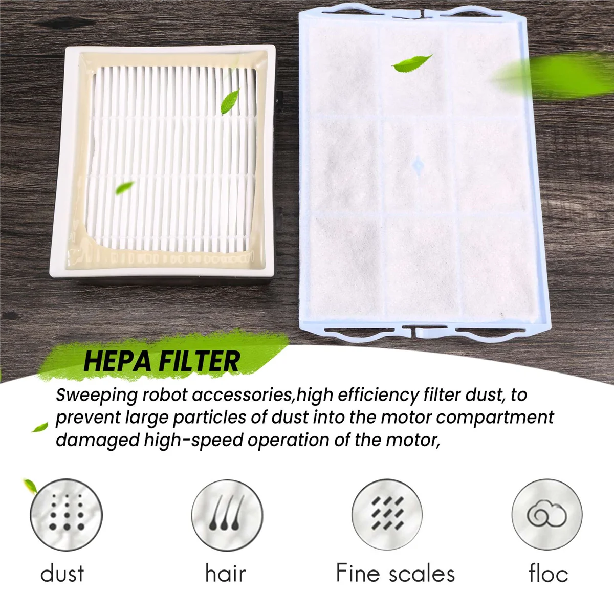 AT17 1pcs มอเตอร์กรองและ 1pcs HEPA Filter สําหรับ Bosch BSGL VSZ BSD BSA Series อะไหล่เครื่องดูดฝุ่น