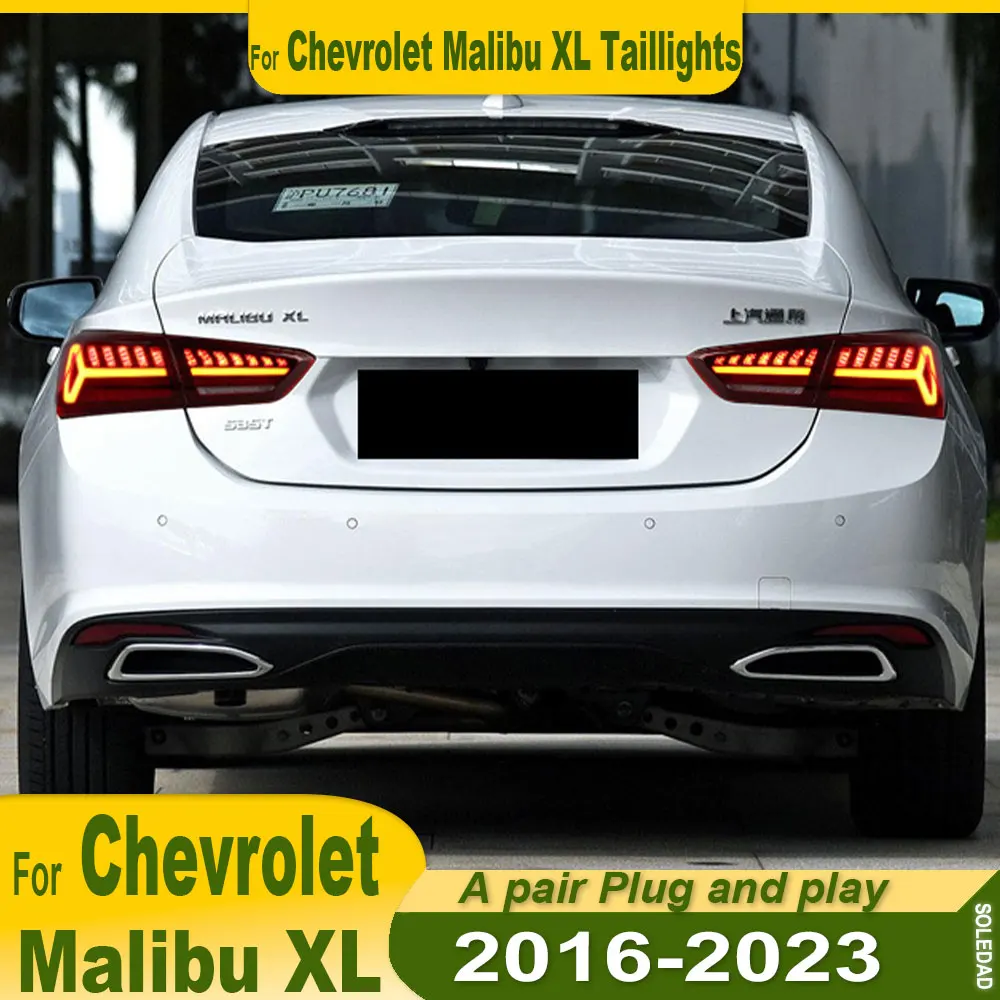 Car Lights for Chevrolet Malibu LED Tail Light 2016-2022 Malibu Rear Stop Lamp Brake Signal DRL Reverse Automotive Accessories