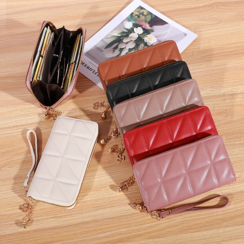 Genuine Madley Women's luxury wallet multi-functional PU leather long wallet business card holder handbag 2023