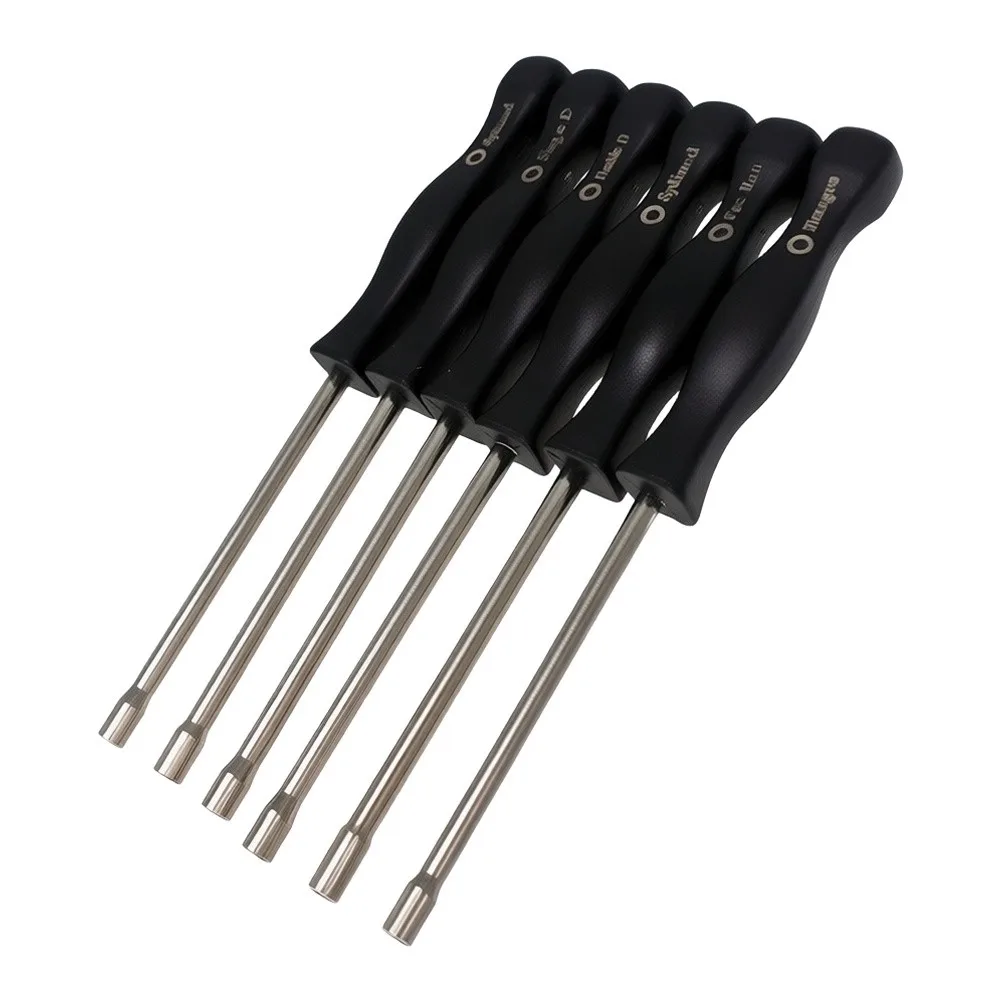 6-Piece Carburetor Adjustment Screwdriver Set Compatible with Most For Lawn Mower Models for Easy Engine Tuning
