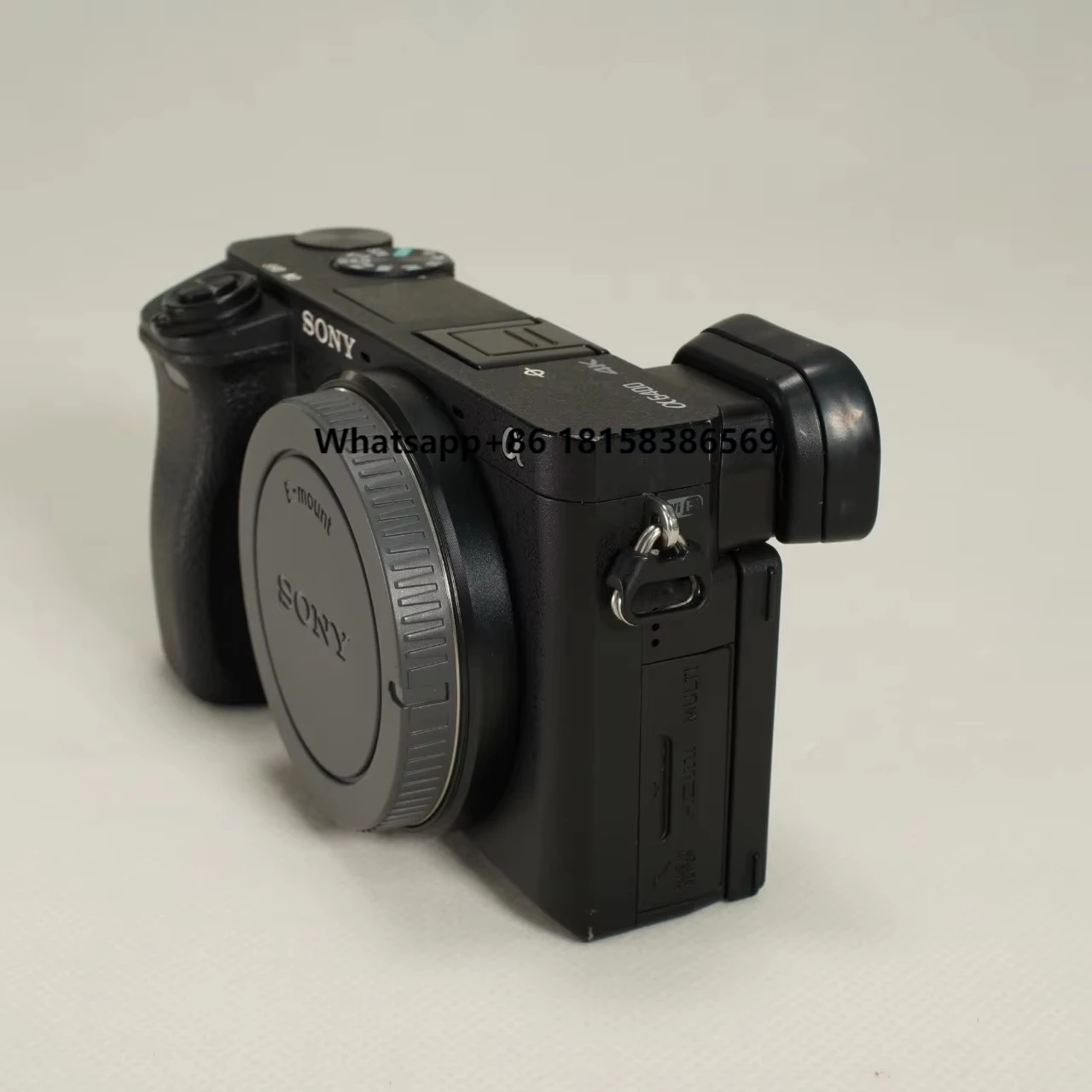 

4K Vlog Camera Used Sonys A6400 Film Shooting Professional DSLR