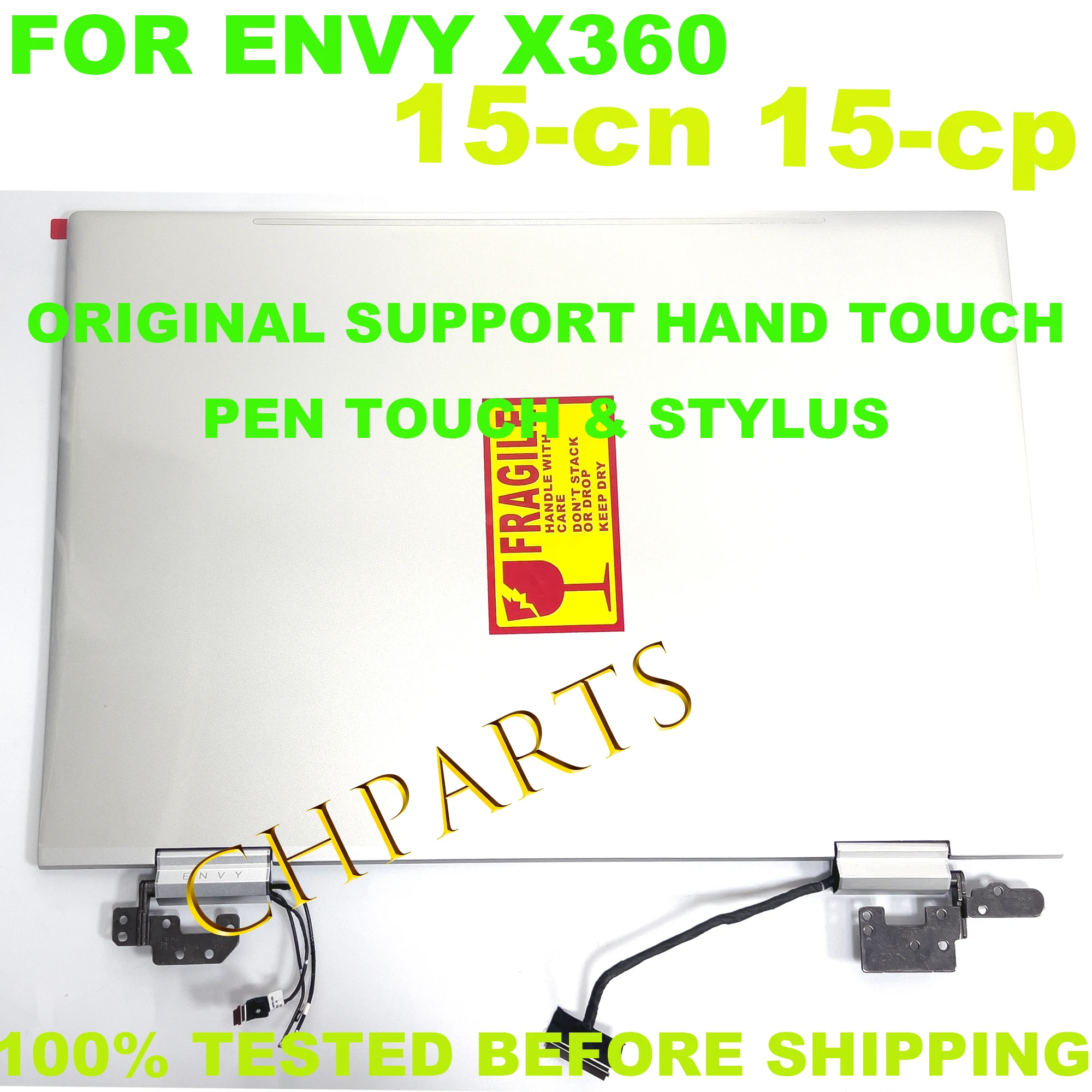 Imagem -02 - Painel do Tela Táctil do Lcd para hp Conjunto Original hp Envy X360 15-cn 15m cn 15-cp 15m-cn L20114001 L20118-001 15.6 Dentro