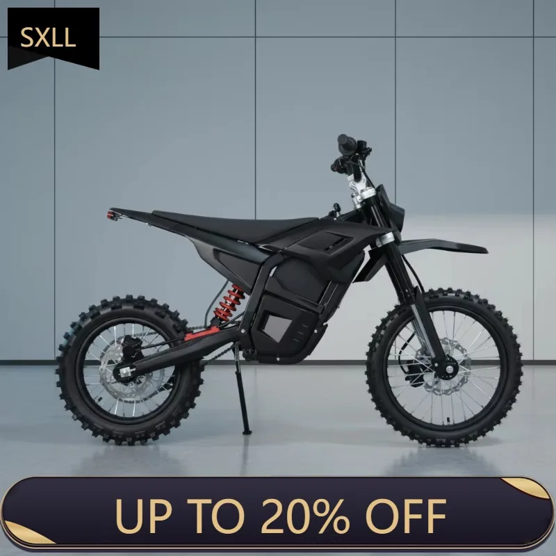 72V/60V 6000W motor adult electric off-road motorcycle, top speed 60 mph, electric off-road motorcycle