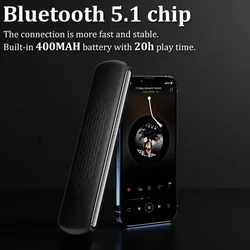 Noise Improve Sleep Pocket Bluetooth Under Pillow Music Box Speaker Bone Conduction Wireless Stereo Soundbar Built-in White