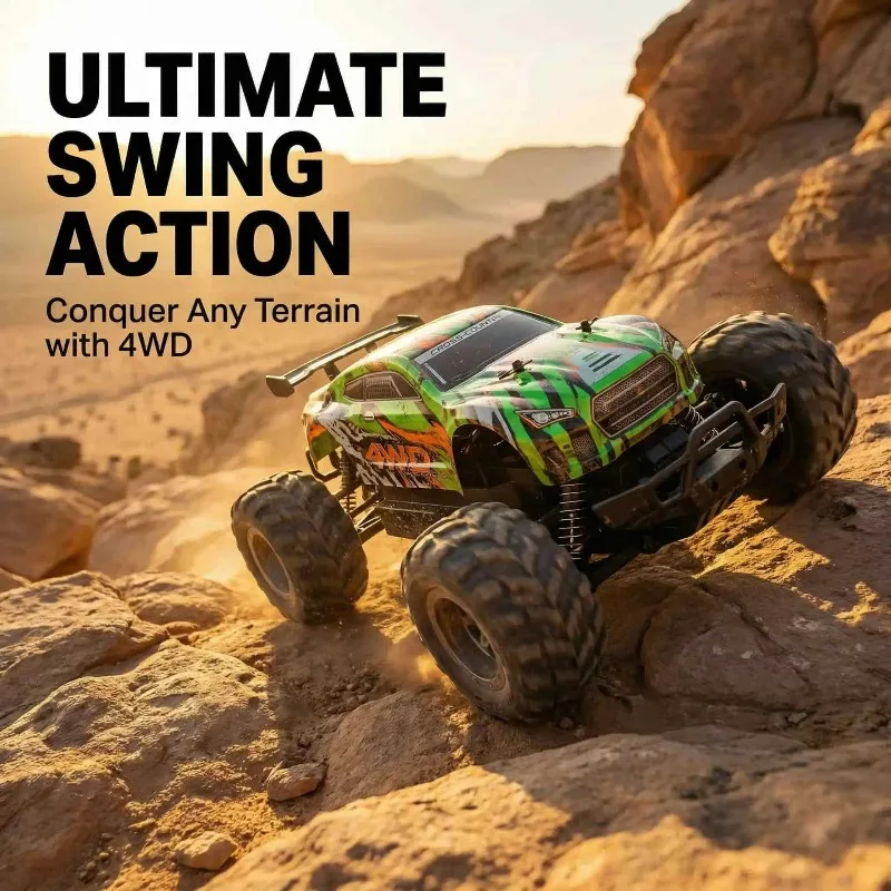 Cool Stuff Funny Gift-1:14 High-speed 4WD Rc Cars,Remote Control Car,Climbing Off-road Rc Drift Car,Monster Truck,Toys for Boys