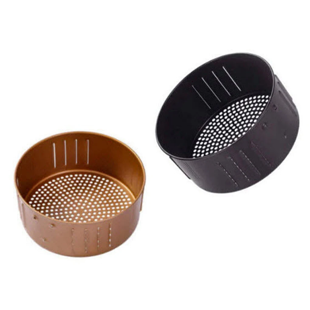 Convenient Air Fryer Replacement Basket For Cooking Large Capacity Air Fryer Cast Iron Basket