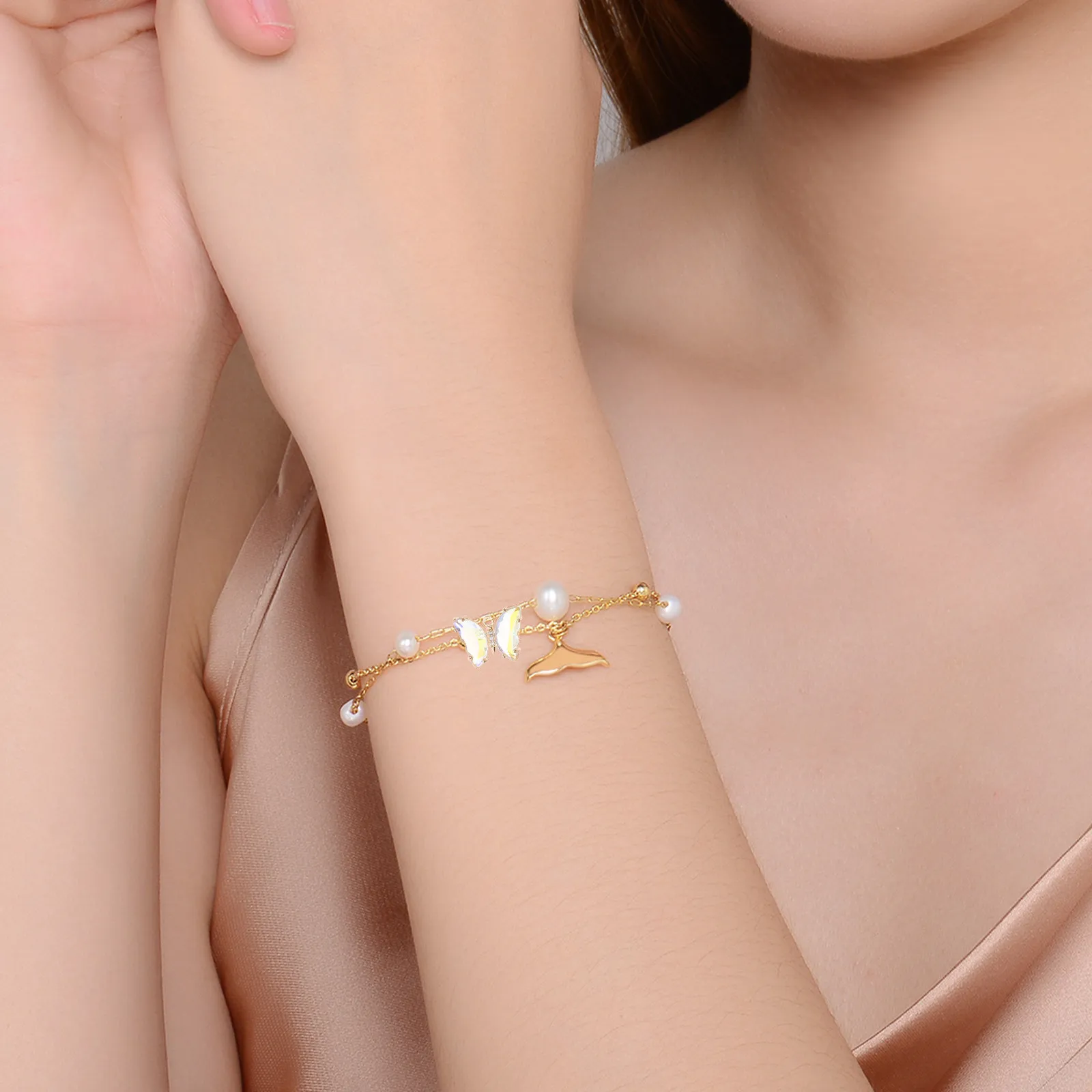 

10Pcs Butterfly Pendants Glass Charms for Jewelry Making DIY Necklaces Bracelets Earrings Bulk Craft Supplies Butterfly Charm