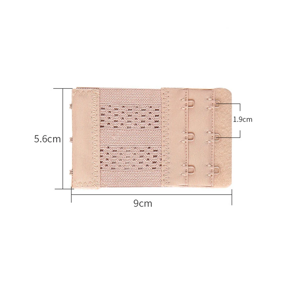 Bra Replacement Extender Comfortable Two Row Three Buckle Womens Fashion Adjustable Bra Extender Enhanced Bra Comfort Durable