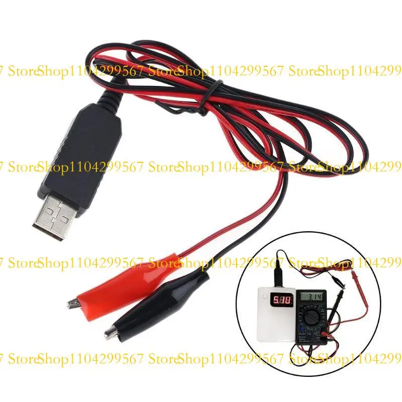 

CS1W USB 5V to 3V Converter Step Up Converter Power Cable for Multimeter Microphone Toy's Remote Medical Devices