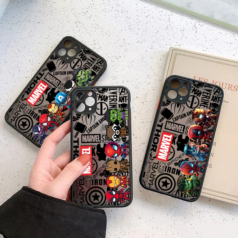 Cute Marvel Heroes Matte Trans - огляд і ціна Phone Cases Rugged