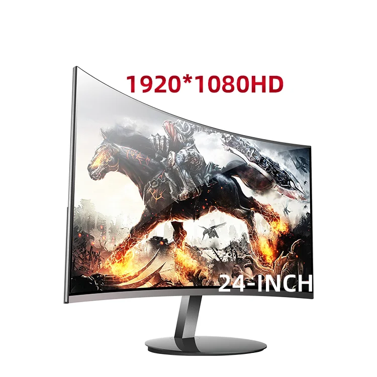 Tecmiyo New 2K 5K 27inch Curved Monitor Gaming Esports Computer Monitor 144hz 165hz Ips VA Gaming Monitors Pc