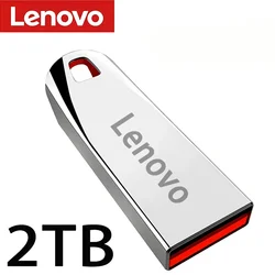 Lenovo Metal USB Flash Drives USB 3.0 High Speed File Transfer Pen Drive 2TB 1TB Portable Waterproof U Disk For Laptop PC