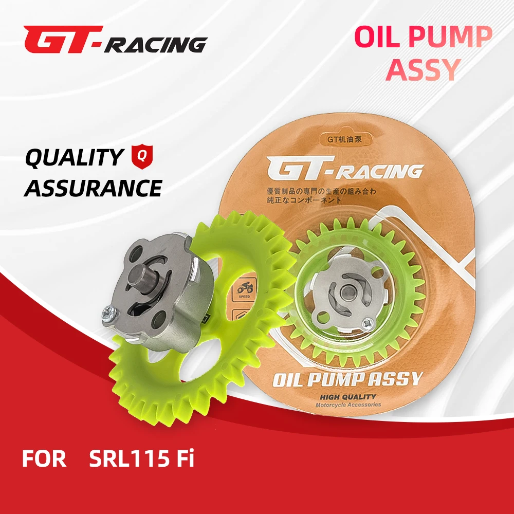 

GT Oil pump with Fuel Pump Sprocket for racing SRL 115 SRL115 FI 1DY-E3300-00 Motorcycles parts Hight Performance For YAMAHA