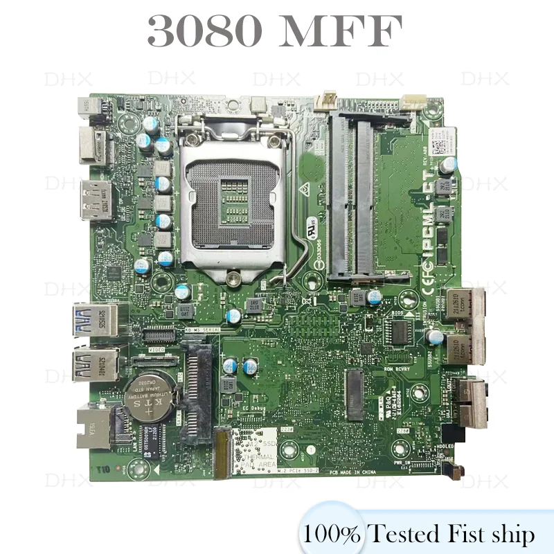 For Dell Optiplex 3080 MFF Motherboard DDR4 LGA 1200 IPCML-CT HGFJM 0HGFJM M3F6C 0M3F6C J 100% Tested Fully Work be Fast ship DH