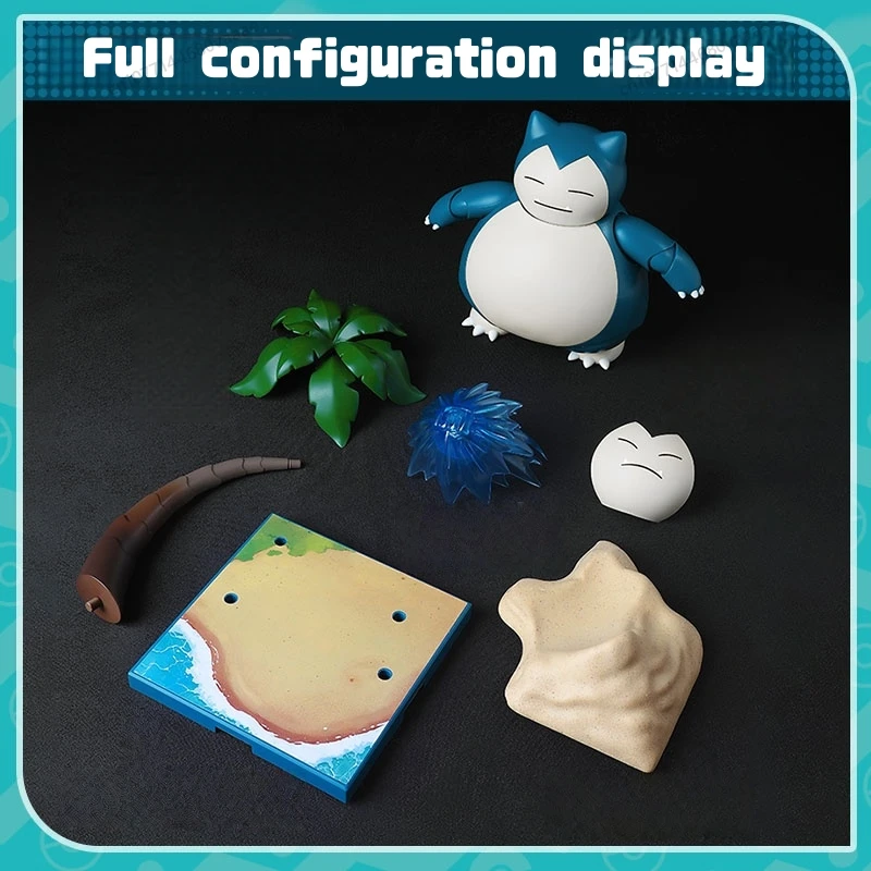 BLOKEES 포켓몬 조립 장난감 빌딩 블록 모델 장식품 Snorlax Scyther Cinderace Lucario Meowscarada 컬렉션 선물