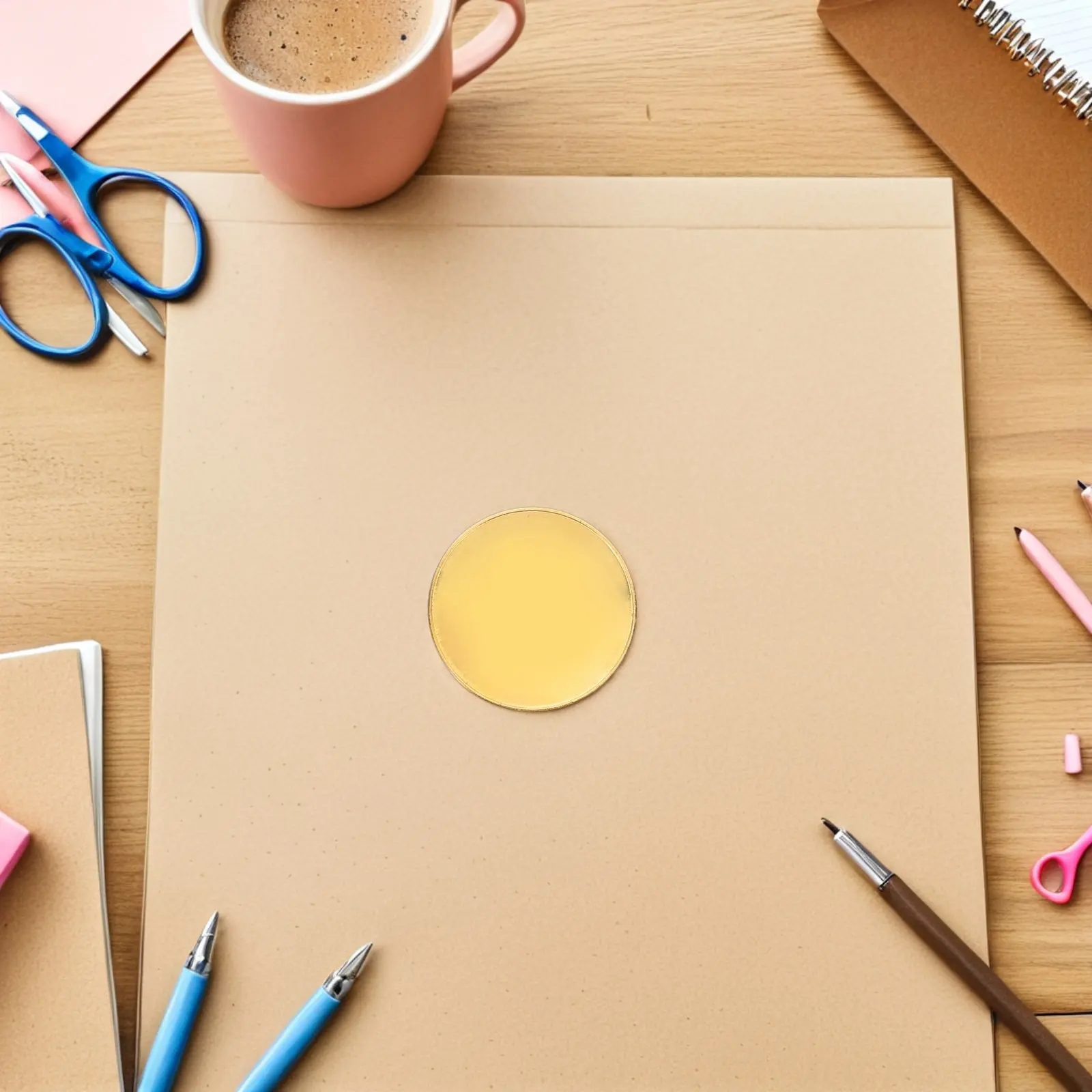 

4Pcs Blank Coins for Engraving Threaded Edge Challenge DIY Craft Commemorative Keepsake Round Metal Blanks for Laser Engraving