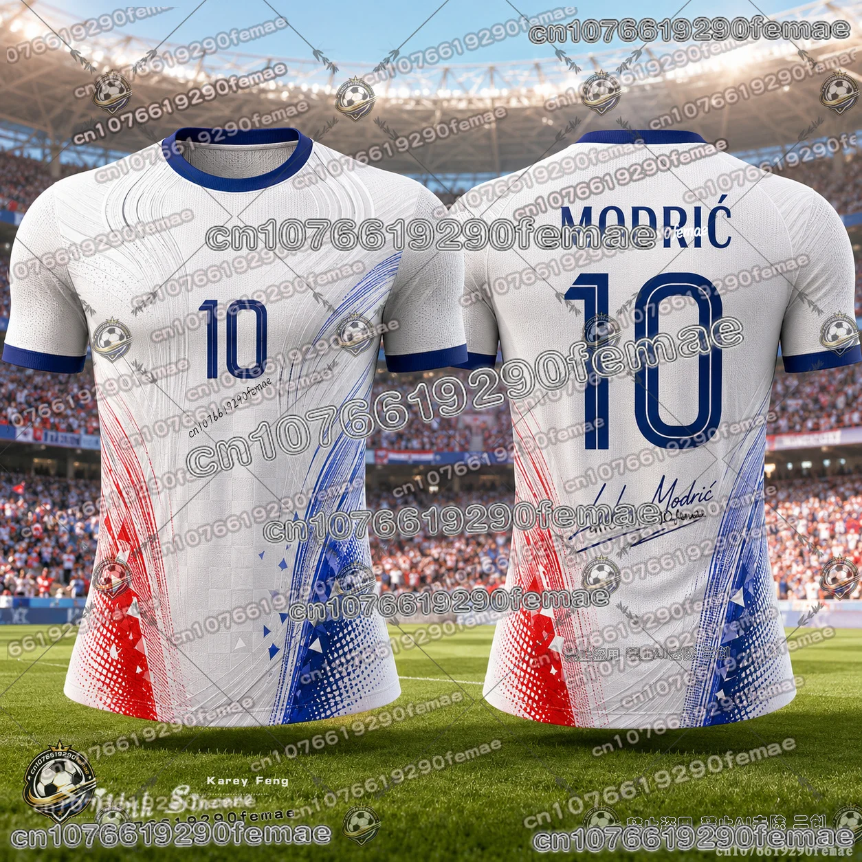 2026/27 Modric Soccer Fan T Shirt Fashion Superstar Collectible Commemorative Football Shirt Quick Dry Training Top Kids Adults