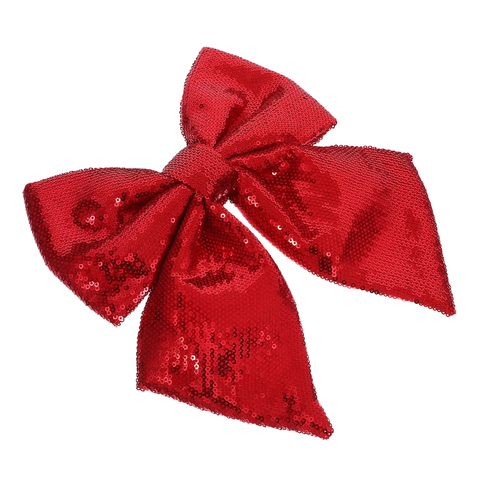 

Shatterproof Glitter Bowknot for Christmas Tree Decor Festive Holiday Party Decoration Unique Xmas Bow Pendant Craft Accessory