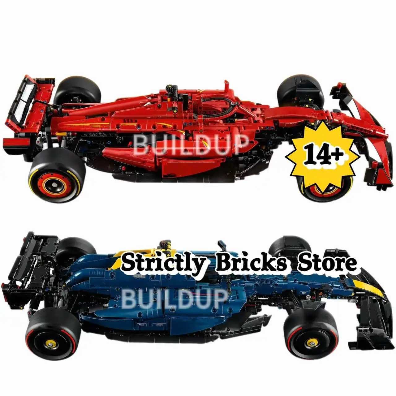 

LYGIL 42206 42207 Гоночный автомобиль, набор строительных блоков, модель из строительных блоков, подарок для взрослых, коллекционное украшение