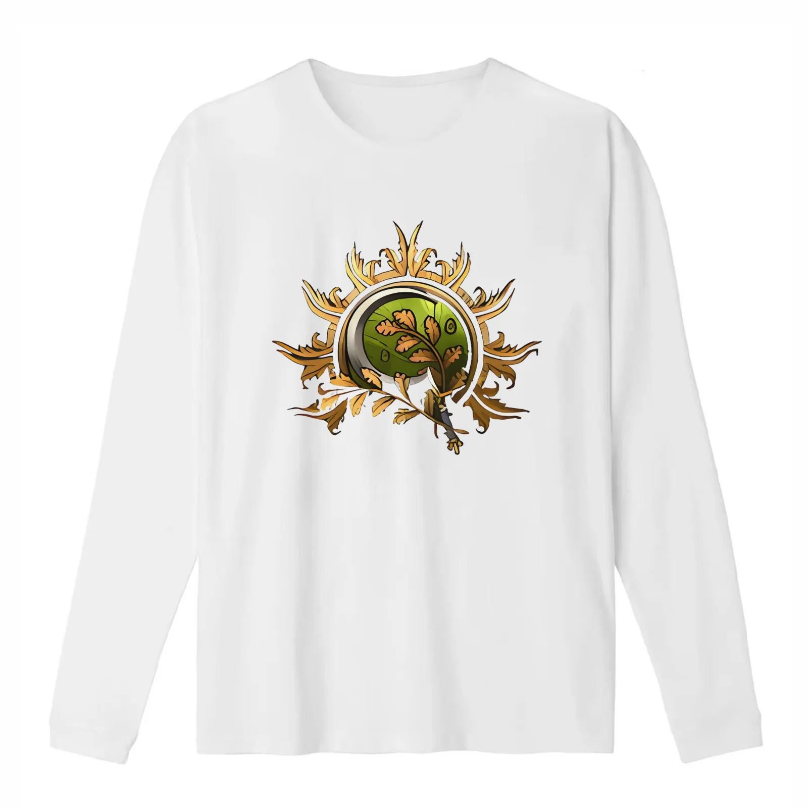 BG 3 - Druid T-Shirt Summer Casual Cotton Tee Oversized Streetwear Tops Vintage Graphic Print Loose Fit Short Sleeve