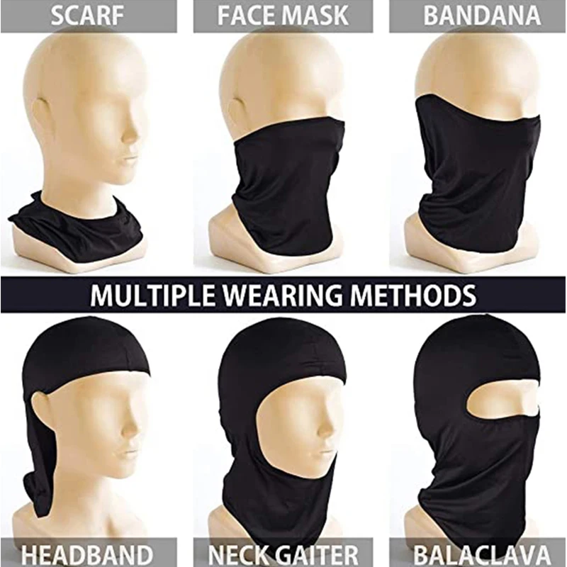 Outdoor Radfahren Gesichtsmasken für Männer Frauen winddicht Sport Fahrrad Fase Maske atmungsaktive Vollgesichtsmaske Sturmhaube Hut Schal Windkappe – Detail 6