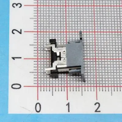 1Pcs/Lot  DX07S024WJ3R400  JAE connector Vertical-Receptacle, USB Type-C connector, 24 pos., Height: 10 mm