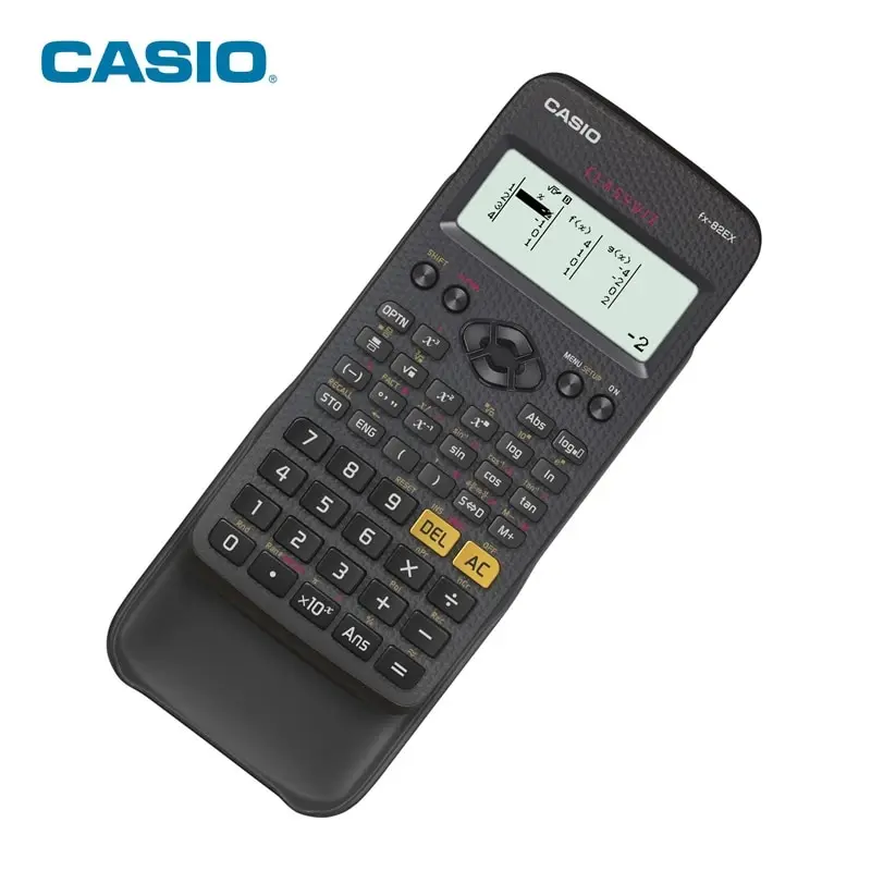 Original CASIO FX-82EX Scientific Calculator 274 Functions 10 + 2 Digits Engineering Students High School Lab Office