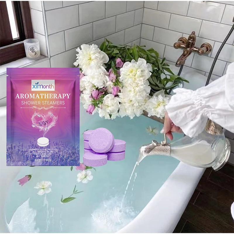 Sel à bulles de bain de haute qualité à la µ, fait à la main, peau soulignée, instituts de bain purs, baignoire propre naturelle, bain corporel, spa, hydrater Regina
