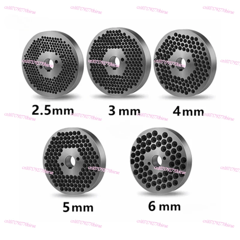 210 230 260 Farm Machinery Feed Mill Extruder Grinding Plate Template Feed Granulator Machine Grinding Pellet Machine Disc