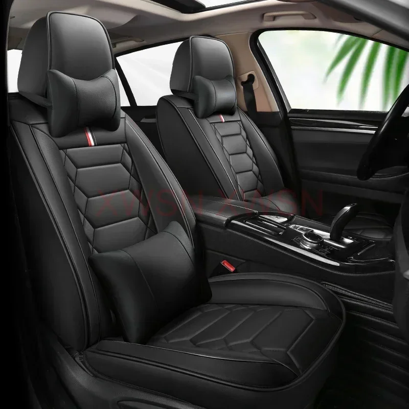 

Universal Style Artificial Leather Car Seat Cover for VW Golf 6 Mitsubishi L200 Avensis T25 Citroen C3 C4 Interior Accessories