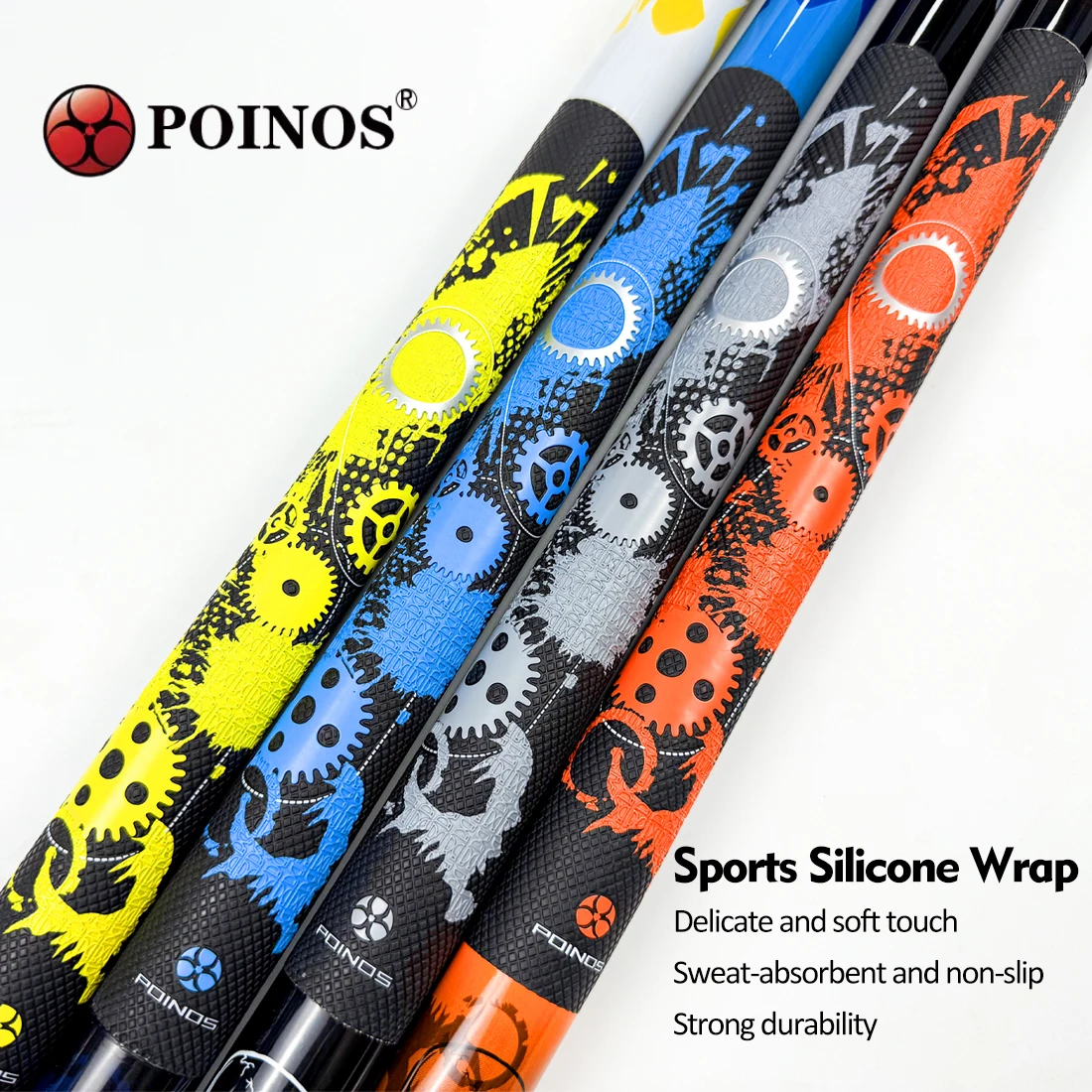 POINOS XP Series Black Technology Carbon Fiber Pool Cue Stick Catbon Maple Shaft 13mm Rainbow Tip  Bullet Joint Play Billiards