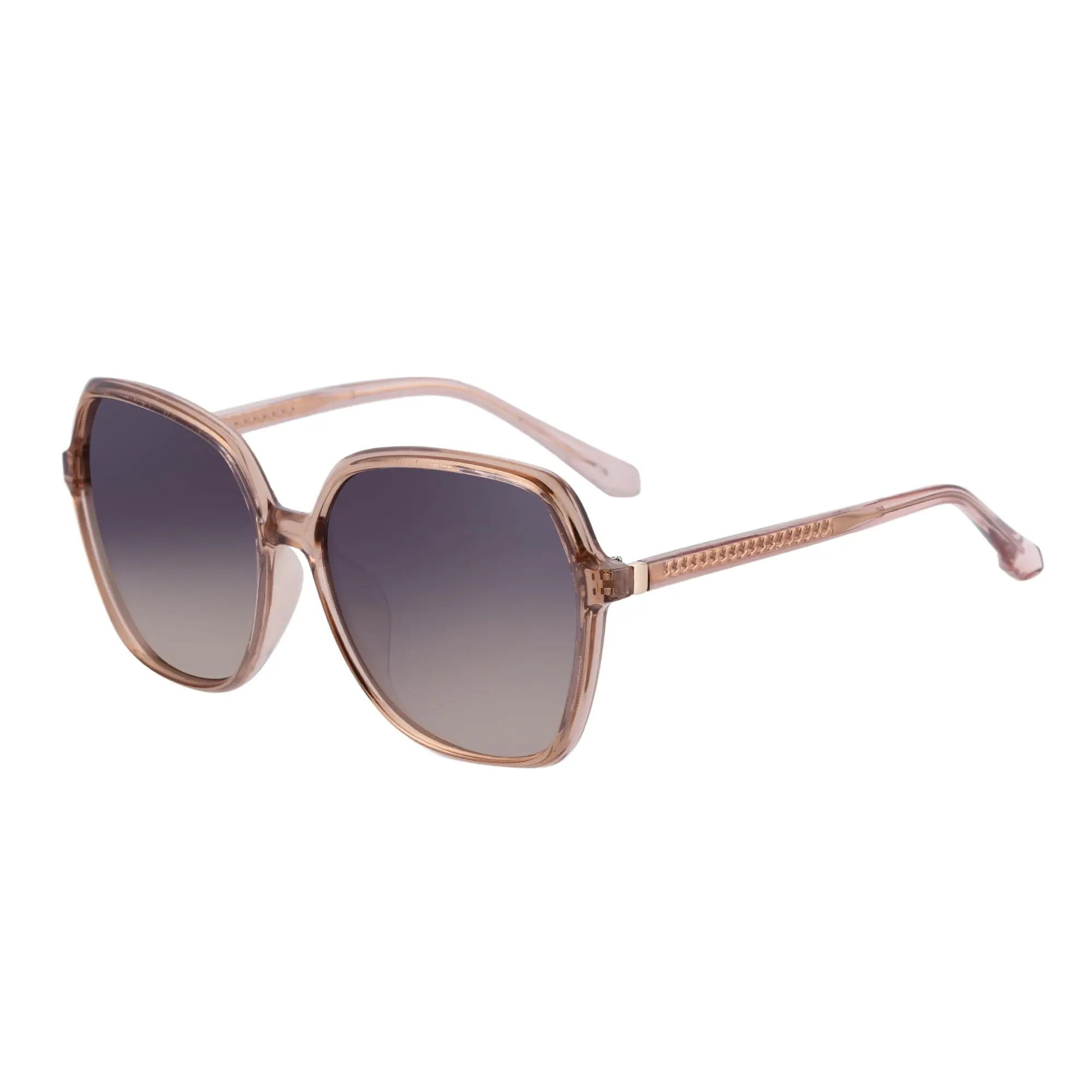 ZENOTTIC Übergroße Schmetterlings-polarisierte Sonnenbrille für Damen, großer quadratischer Rahmen, UV400-Sonnenbrille, luxuriöses Markendesign, Fahrschatten