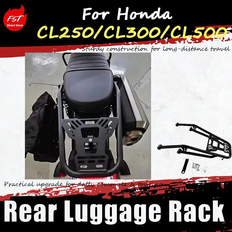 

For Honda CL250 CL300 CL50 Rear Luggage Compartment Brackets And Luggage Racks Motorcycle Accessories for CL Series