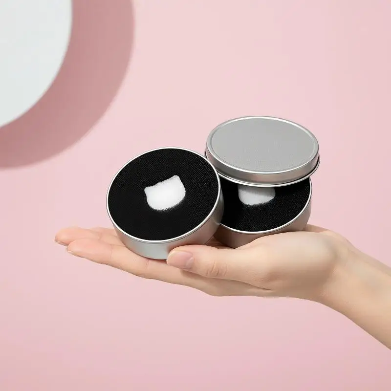 Makeup Brush Cleaning Sponge Non-toxic Quick Color Removal Dry Wash Pad for Home Travel Eyeshadow Brush Cleaning
