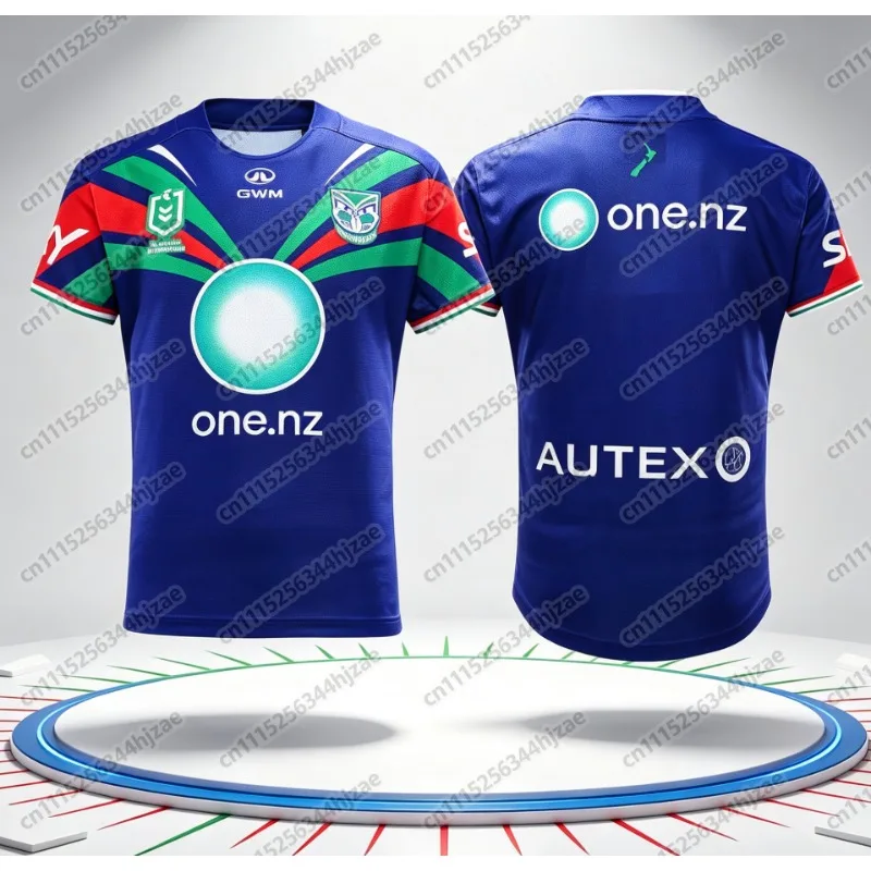 Summer 2026 Sales of Australian NRL New Zealand Warriors Men's Home Training Uniform, Adult Home Matching Quick Drying T-shirt