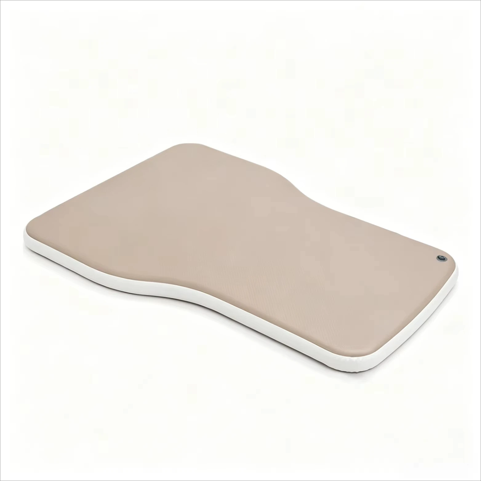 Drop Stitch Camping Sleeping Pad, 6cm Thick Stable Inflatable Air Mattress, Fast Inflation Portable Bed for Car Camping