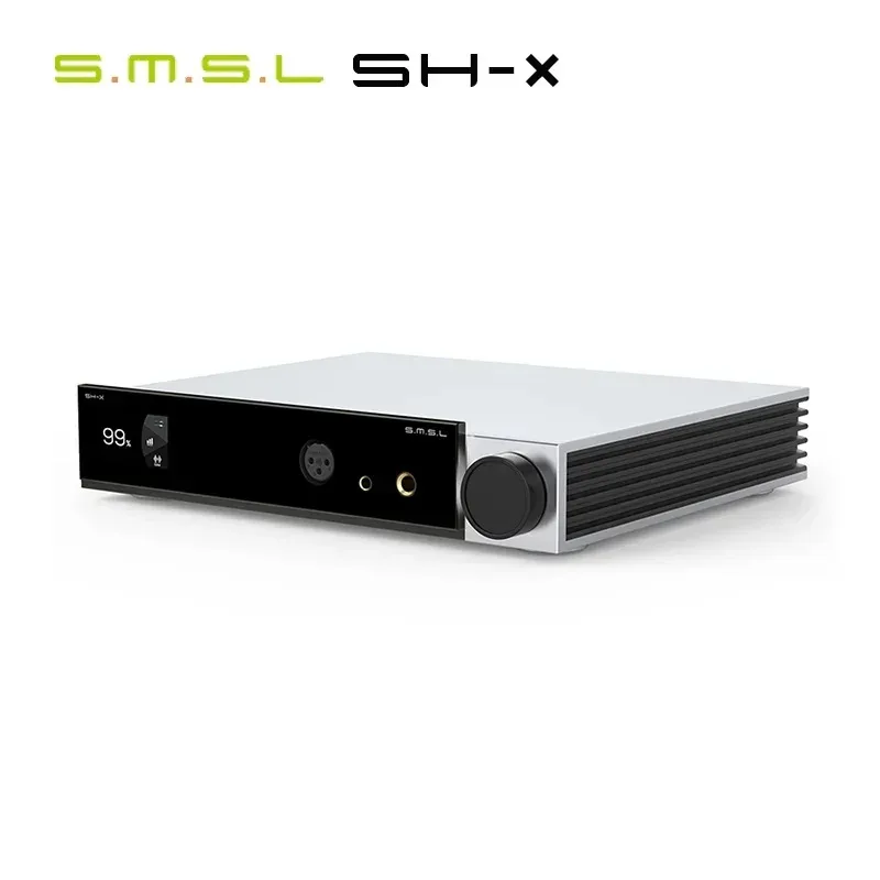 SMSL SH-X Headphone Amplifier High Output Power Three Gain Adjustment Preamplifier Output 6.35mm/4.4mm Port