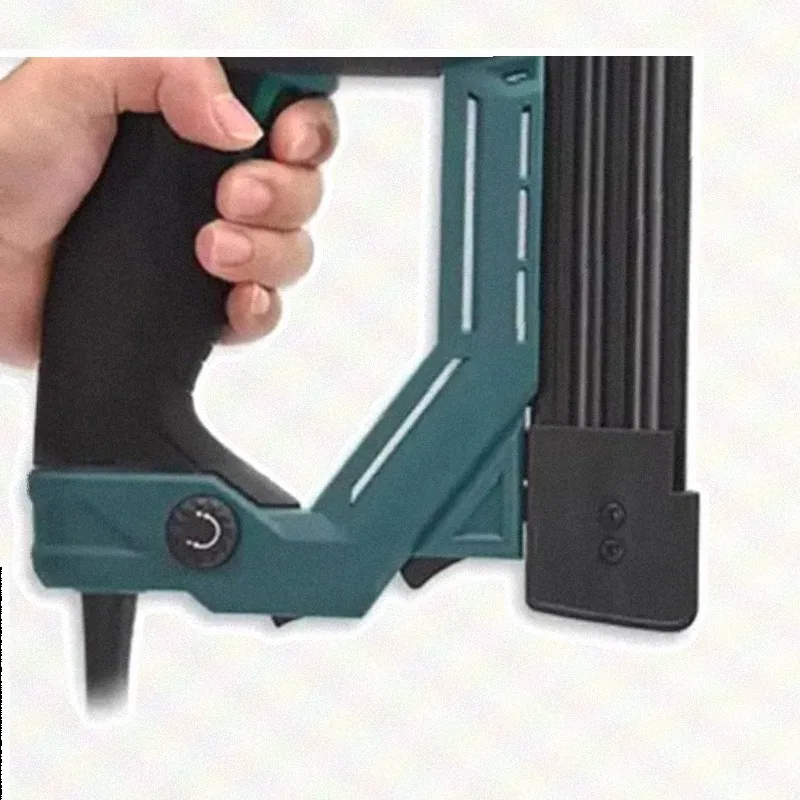 AC 220V Woodworking Electric Nailer Stapler F30  425K Dual-Purpose Household Nail Gun Furniture Staple Gun Carpentry Power Tools