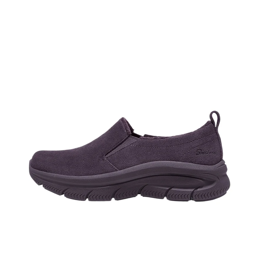 Skechers Modern Comfort Casual Shoes Women's Low Top Purple 159714-PLUM