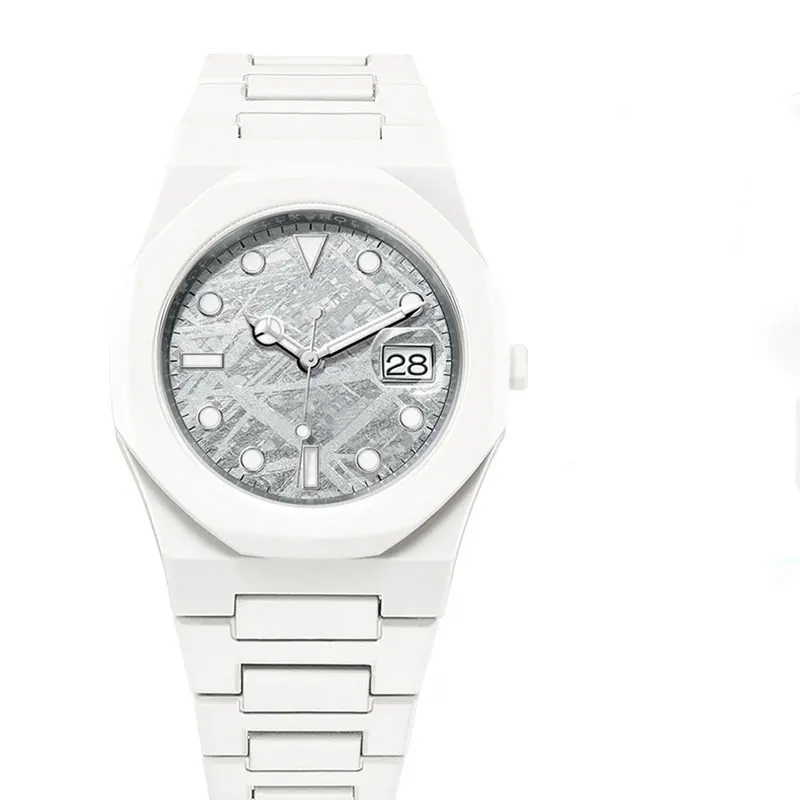 Creative Graffiti Round Black Plastic Round Quartz Men's Watch Waterproof Leisure Sports Clock Brand Customization