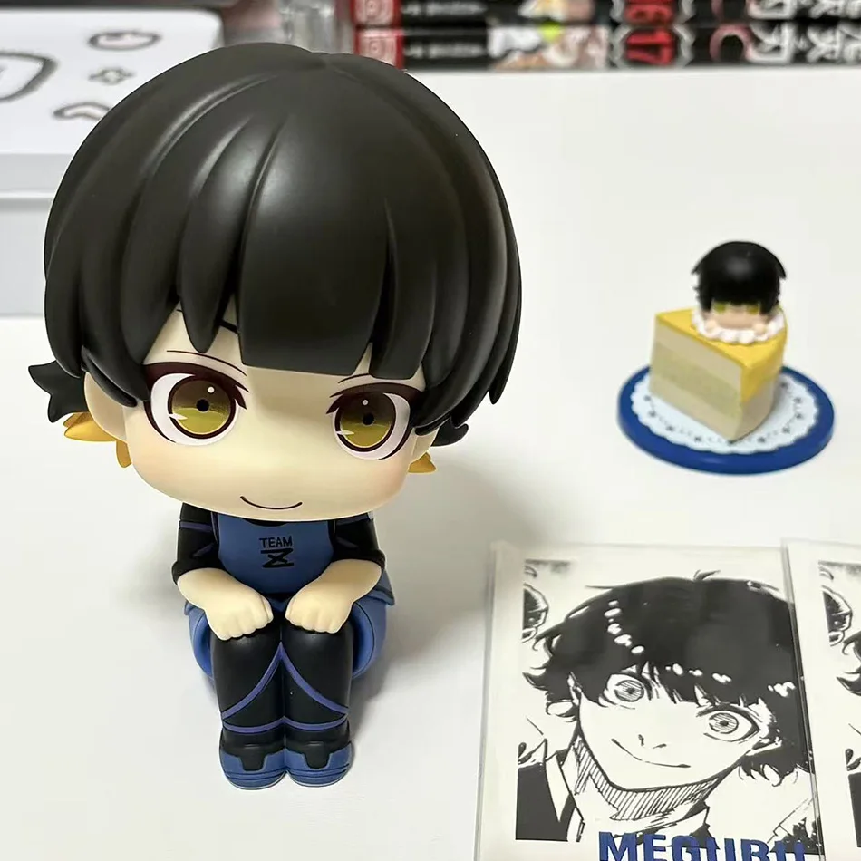 Action Figure di BLUE LOCK, Isagi Yoichi e Bachira Meguru, Statuette Anime in Versione Q, Modellini da Collezione, Giocattoli per Bambini, Regali