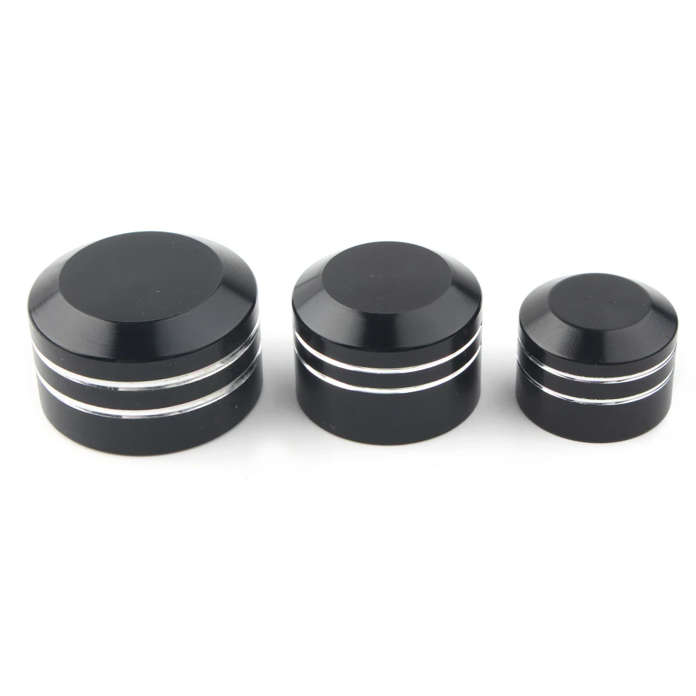 10Pcs CNC Motorbike Inner Schrauben Motorcycle Bolt Topper Caps Cover Black For Harley Davidson 9mm 11.5mm 13mm