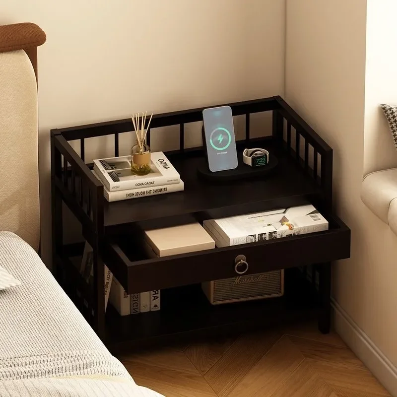 Bedroom Bedside Living Room Side Cabinet Mobile Ornament Sofa Side Ornament Creative Ornament Table Simple Bedside Table