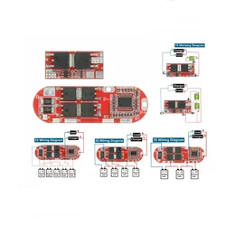 SANYUAN Li-ion Polymer Battery 1S 2S 3S 4S 5S Universal Protection Board Module Duration 20A Short Time 40A