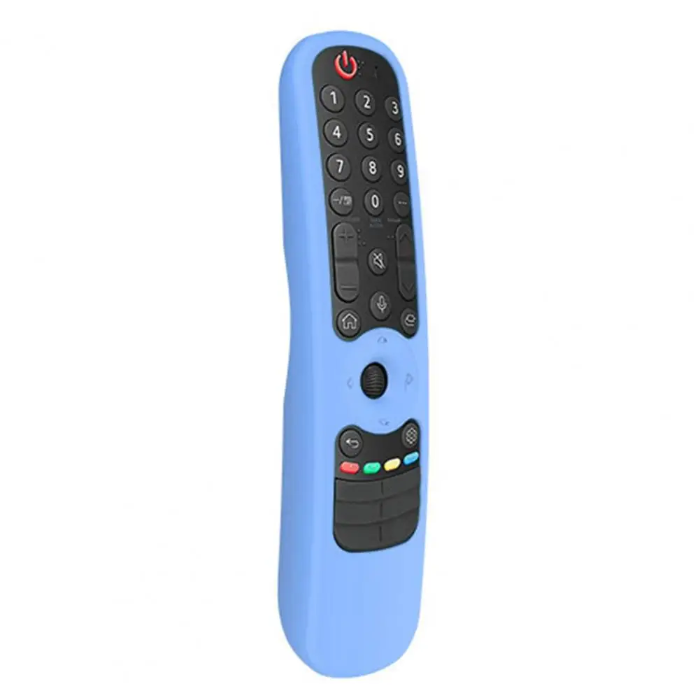 Durable Remote Control Cover with Strap Protective Case Waterproof Smart TV Remote Control Silicone Case  Decorate
