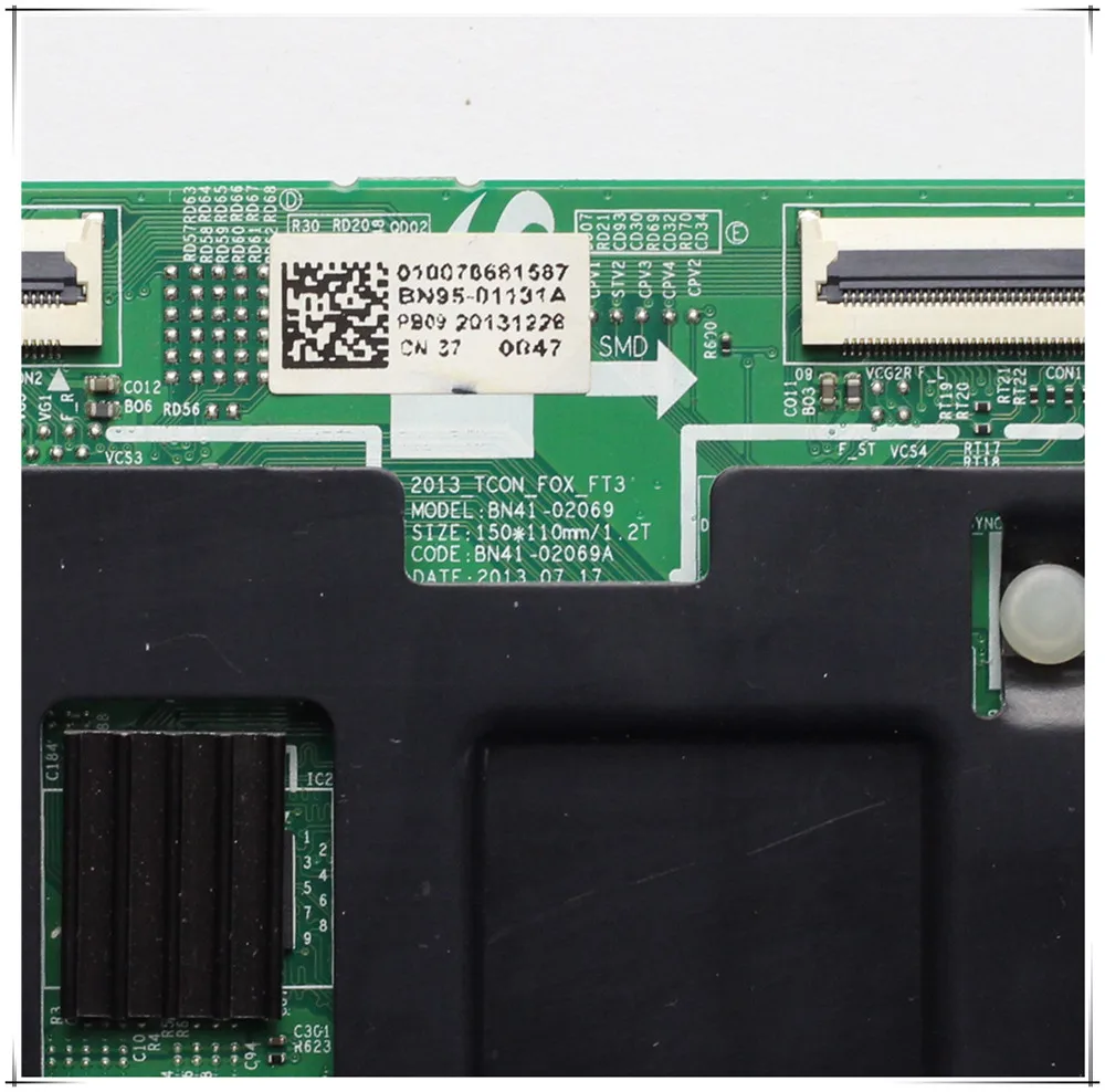 Imagem -02 - Placa Tcon para Un55f6100afxza. .. .. Etc. 2013_tcon_fox_ft3 Original Produto tv Peças Bn41 02069 Bn41 02069a Bn4102069 Bn41-02069a