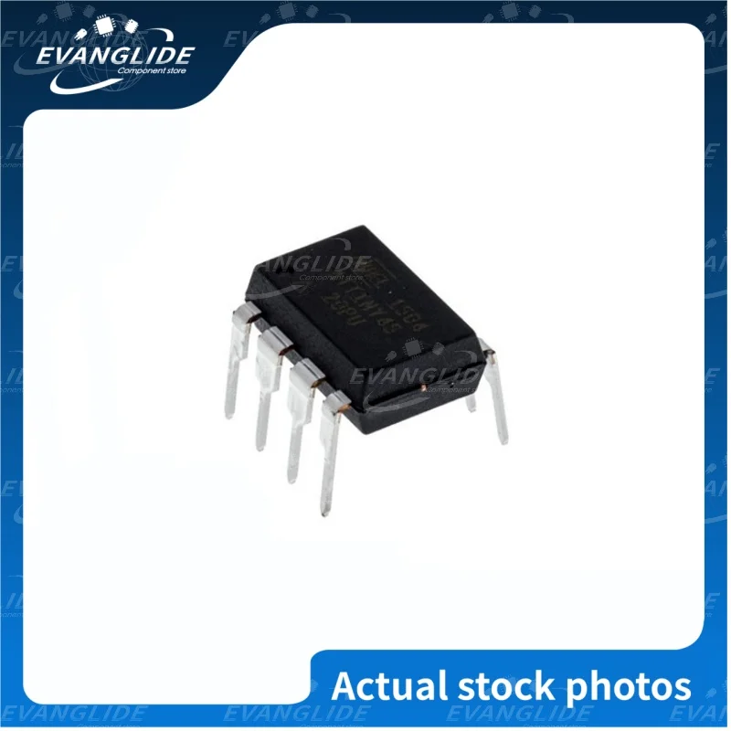 10 PSC/LOT ATTINY45-20PU Orginal & New  8-bit microcontroller -MCU 1KB In-system Flash 20MHz 1.8V-5.7V