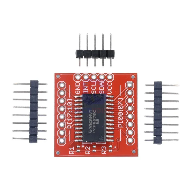 diymore PCF8575 IIC I2C I/O Extension Shield Module 16-Bit 400kHZ SMBus I/O Ports for Arduino