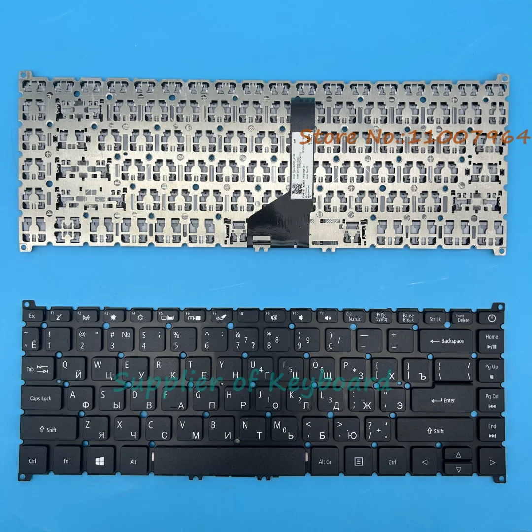 NEW English/Russian Keyboard For Acer Swift 5 SF515 SF515-51 SF515-51T SF515-51T-73TY N18P2